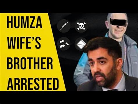 humza yousaf brother in law drug charges